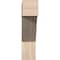 Ekena Millwork Traditional Block Smooth Bracket, Douglas Fir, 3 1/2"W x 14"D x 14"H BKT04X14X14TRA05SDF - alternate 2